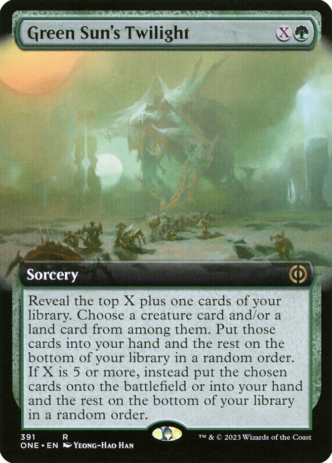 Green Sun's Twilight, Phyrexia: All Will Be One · 391