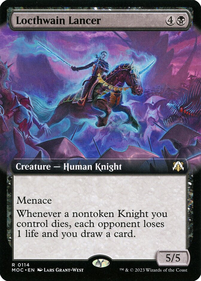 Locthwain Lancer, March of the Machine Commander · 0114