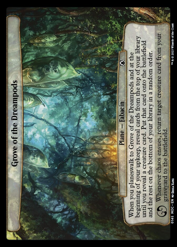 Grove of the Dreampods, March of the Machine Commander · 0145