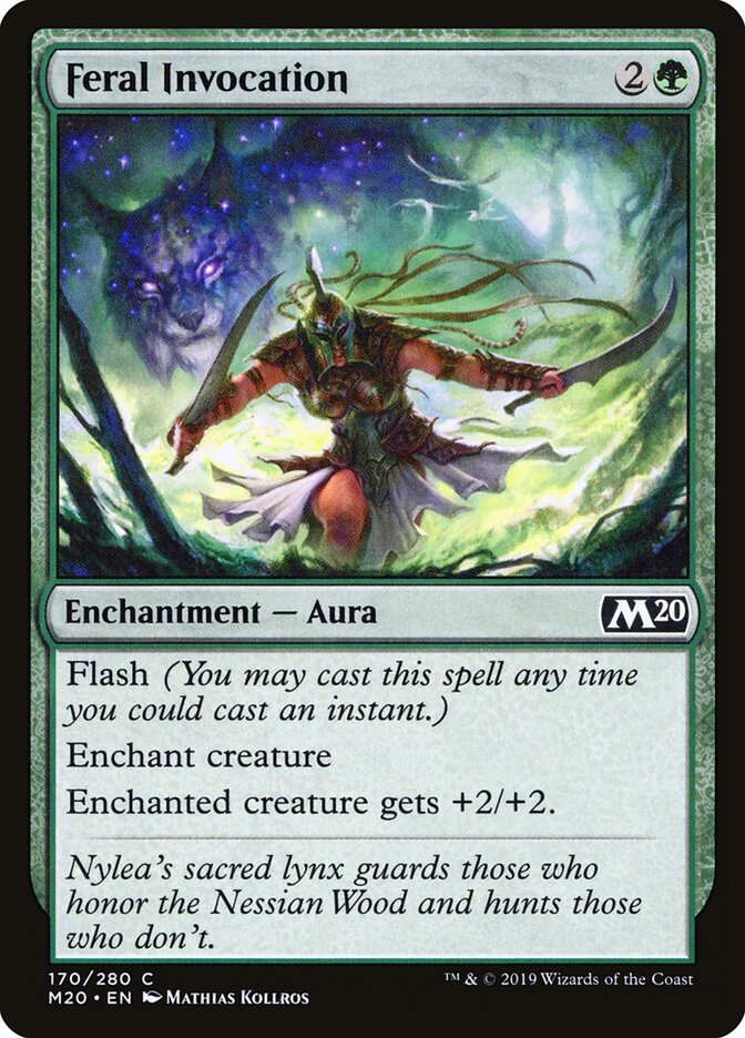 Feral Invocation, Core Set 2020 · 170/280