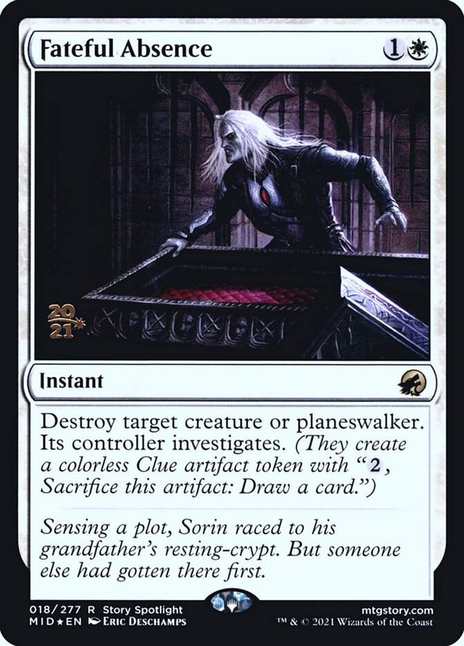 Fateful Absence, Innistrad: Midnight Hunt Promos · 018/277