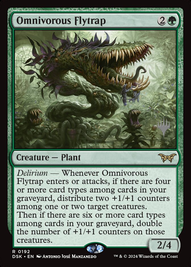 Omnivorous Flytrap, Duskmourn: House of Horror Promos · 0192