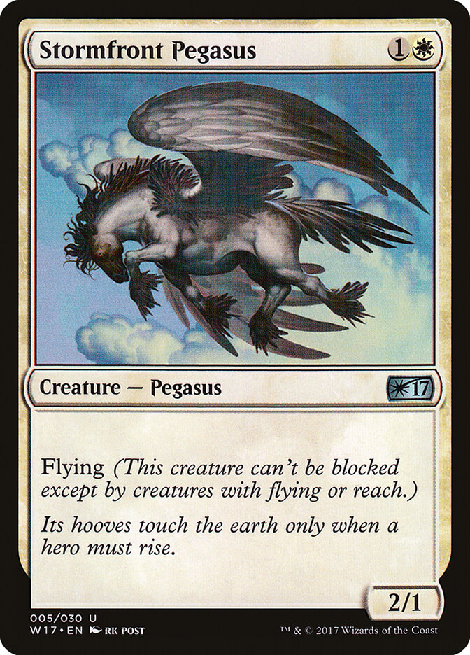 Stormfront Pegasus, Welcome Deck 2017 · 005/030