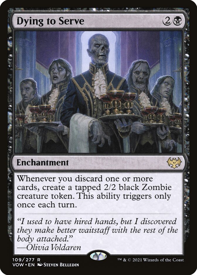 Dying to Serve, Innistrad: Crimson Vow · 109/277