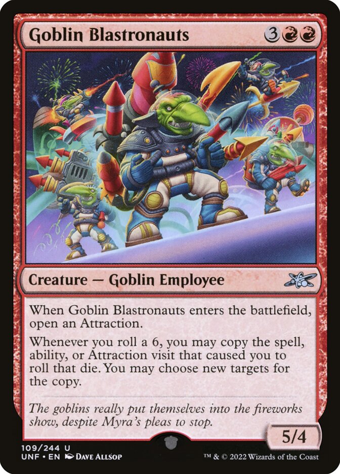 Goblin Blastronauts, Unfinity · 109/244