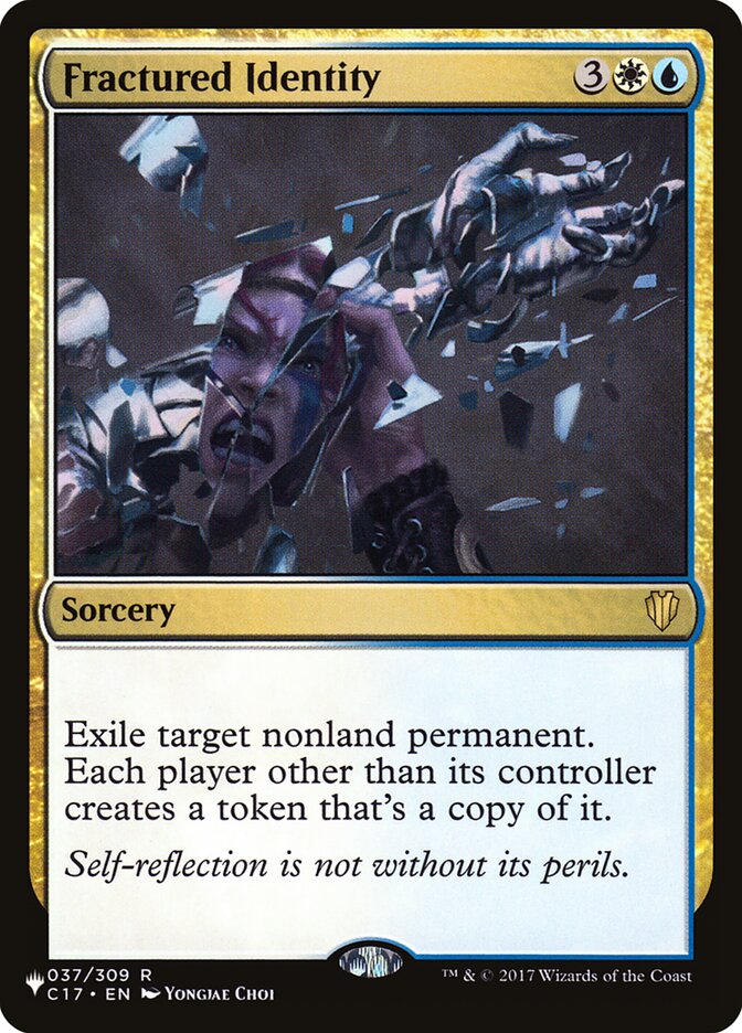 Fractured Identity, The List · c17-37