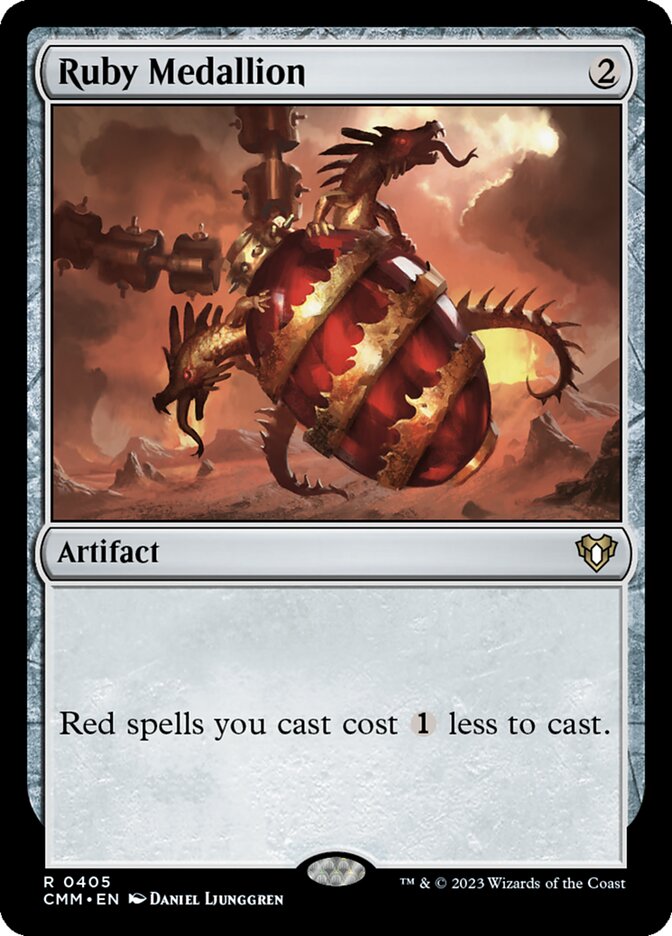 Ruby Medallion, Commander Masters · 0405