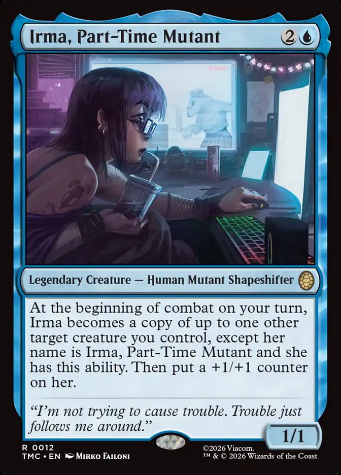 Irma, Part-Time Mutant, Teenage Mutant Ninja Turtles Eternal · 0012