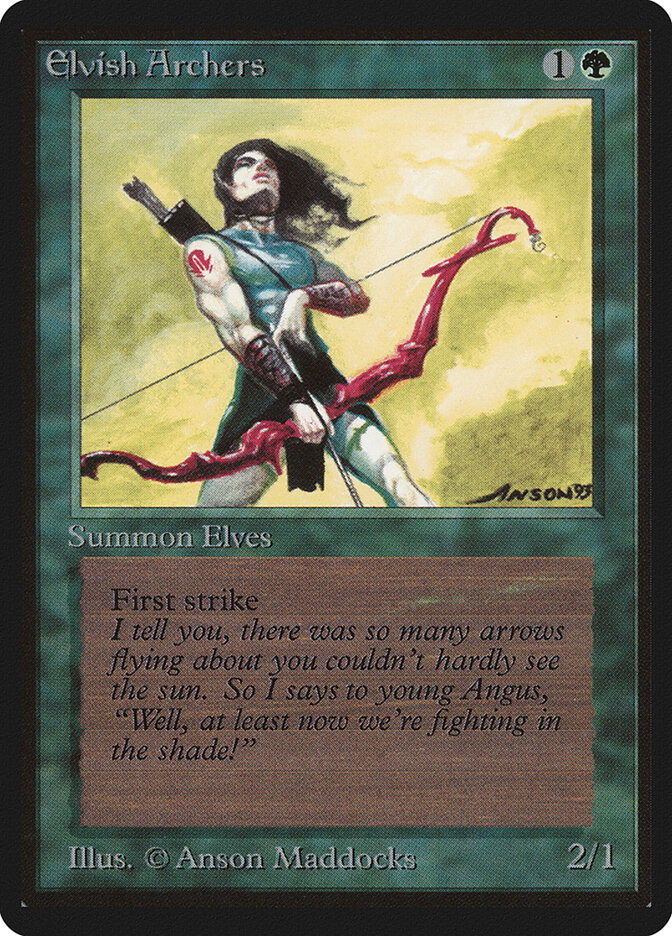 Elvish Archers, Limited Edition Beta · 192