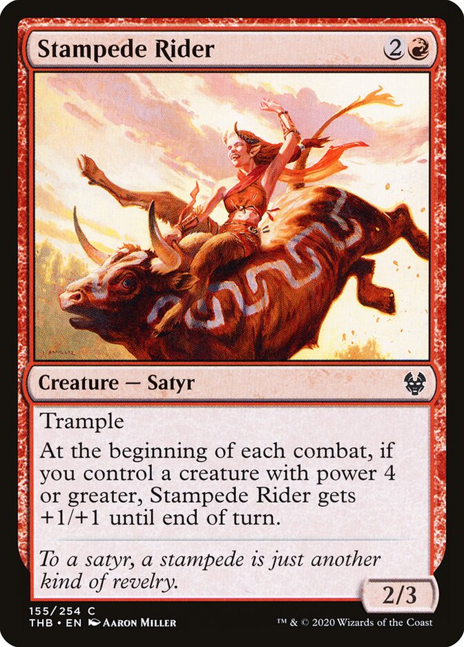 Stampede Rider, Theros Beyond Death · 155/254