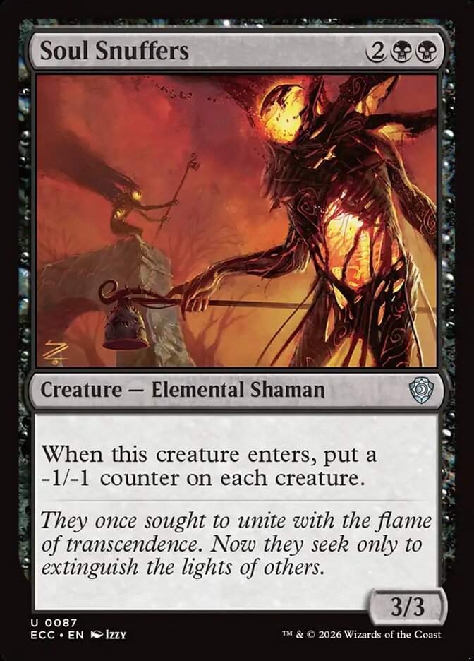 Soul Snuffers, Lorwyn Eclipsed Commander · 0087