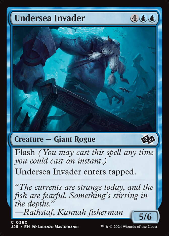 Undersea Invader, Foundations Jumpstart · 0380