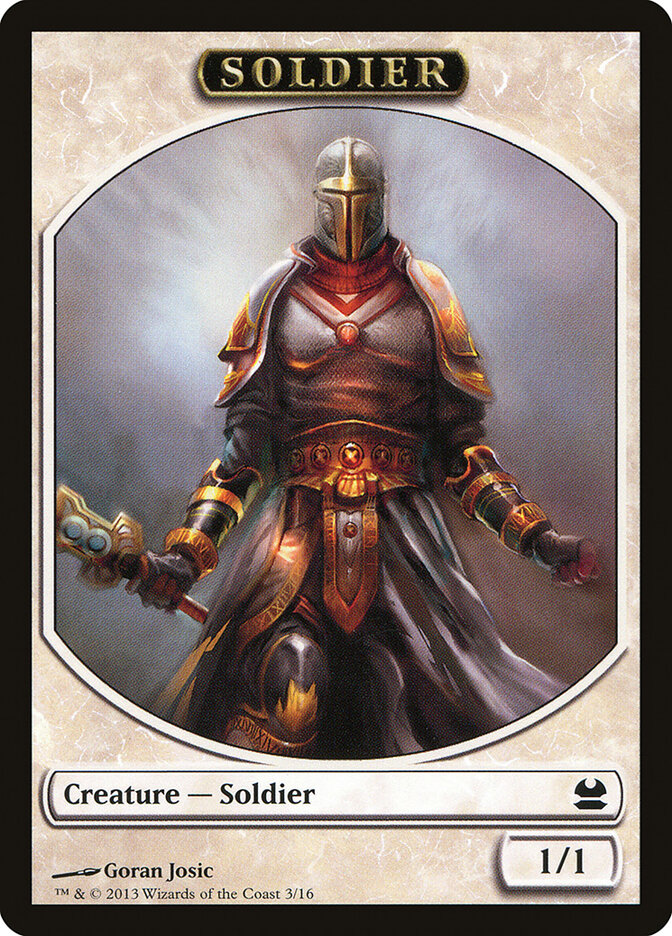 Soldier, Modern Masters Tokens · 3