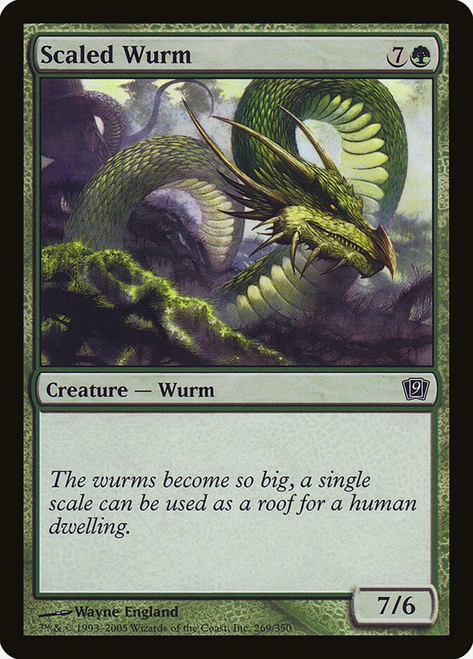 Scaled Wurm, Ninth Edition · 269-star
