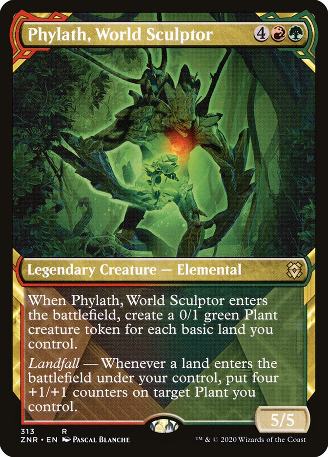 Phylath, World Sculptor, Zendikar Rising · 313