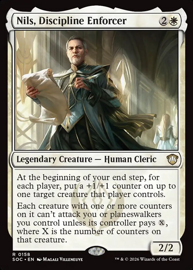 Nils, Discipline Enforcer, Secrets of Strixhaven Commander · 0158