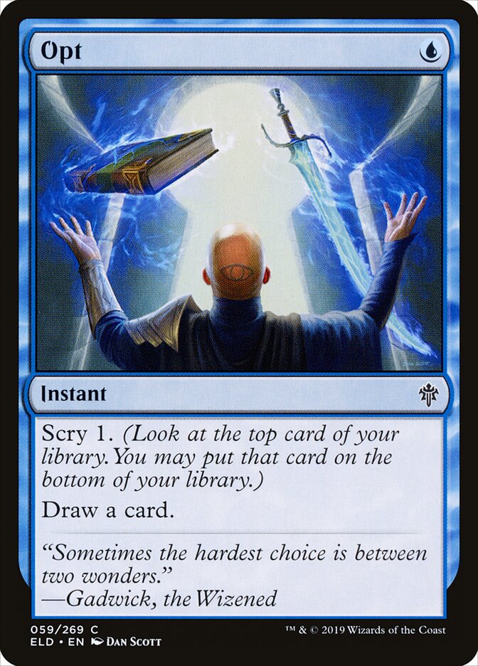 Opt, Throne of Eldraine · 059/269