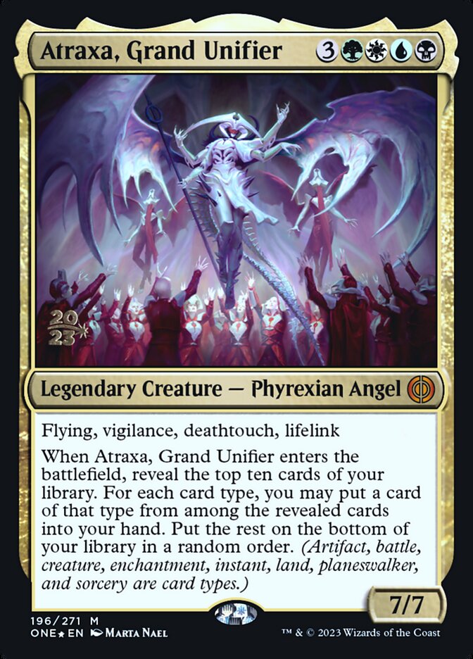 Atraxa, Grand Unifier, Phyrexia: All Will Be One Promos · 196/271