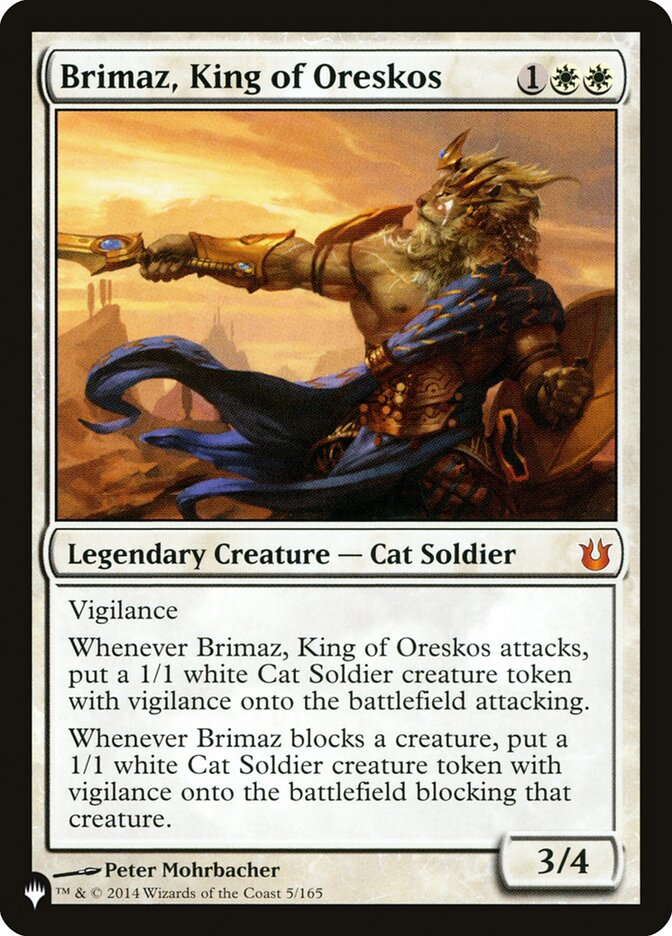 Brimaz, King of Oreskos, The List · bng-5
