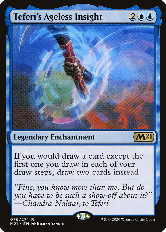 Teferi's Ageless Insight, Core Set 2021 · 076/274