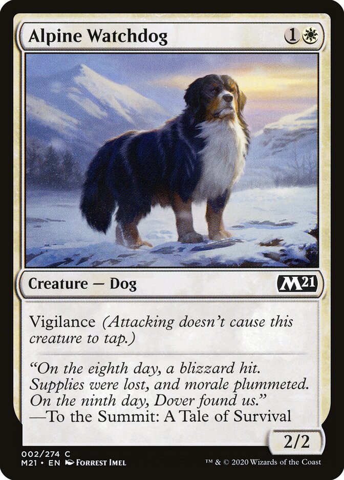 Alpine Watchdog, Core Set 2021 · 002/274