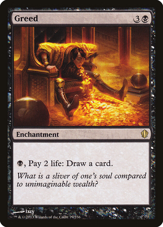 Greed, Commander 2013 · 79/356