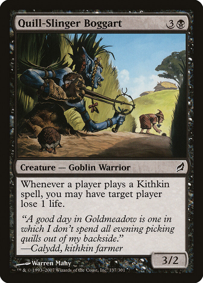 Quill-Slinger Boggart, Lorwyn · 137/301