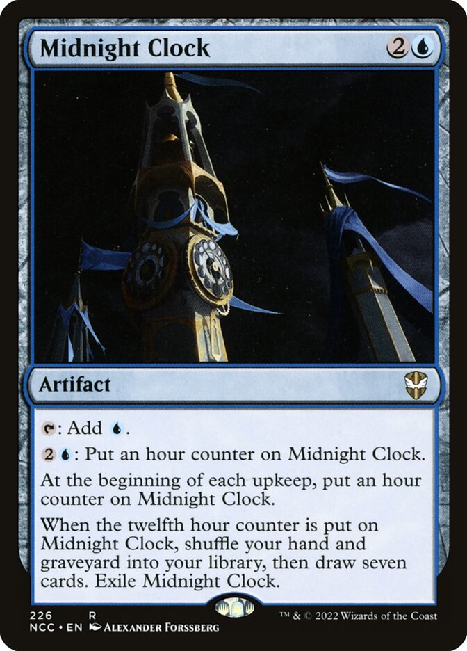 Midnight Clock, New Capenna Commander · 226