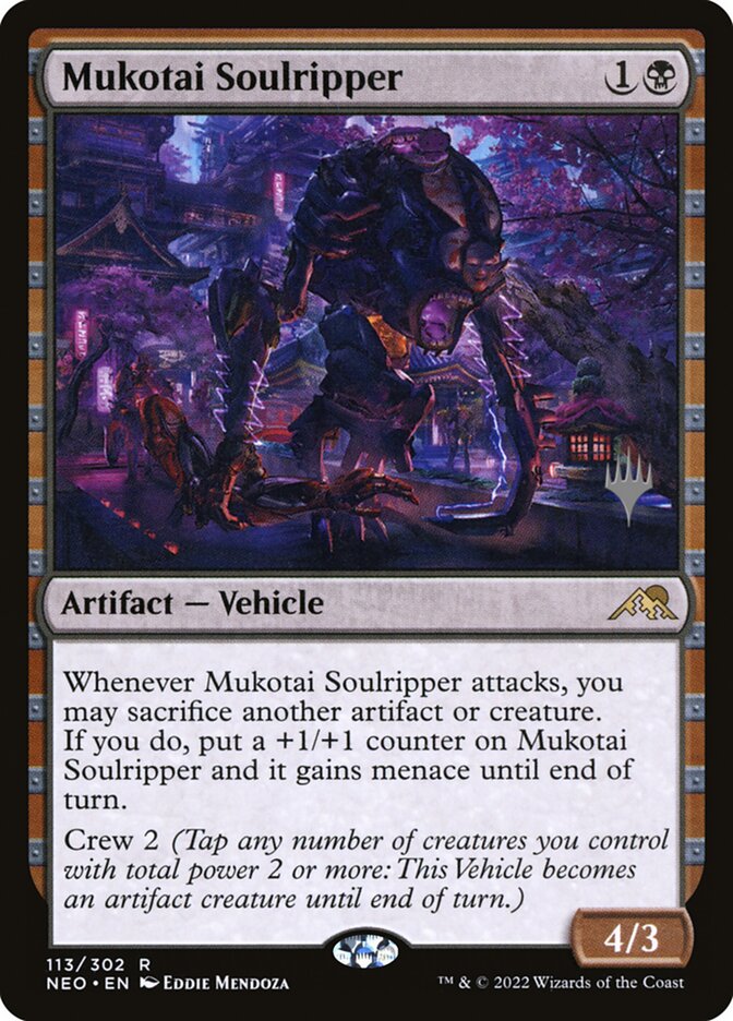 Mukotai Soulripper, Kamigawa: Neon Dynasty Promos · 113/302
