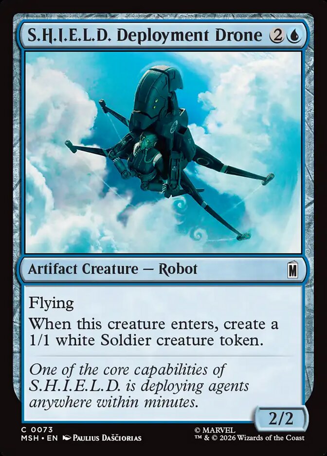 S.H.I.E.L.D. Deployment Drone, Marvel Super Heroes · 0073
