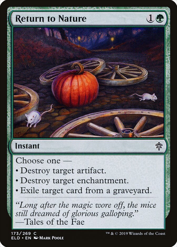 Return to Nature, Throne of Eldraine · 173/269