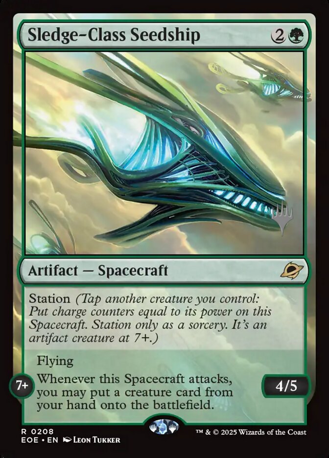 Sledge-Class Seedship, Edge of Eternities Promos · 0208