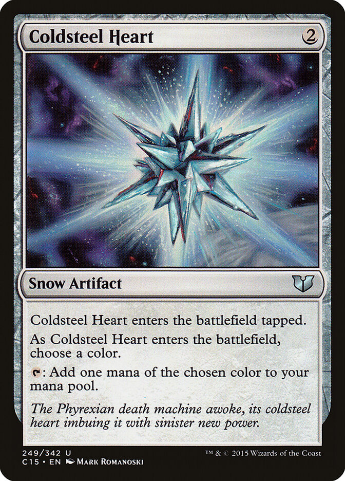 Coldsteel Heart, Commander 2015 · 249/342