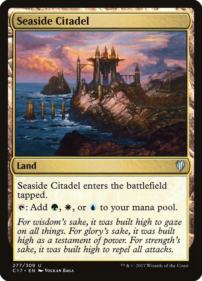 Seaside Citadel, Commander 2017 · 277/309
