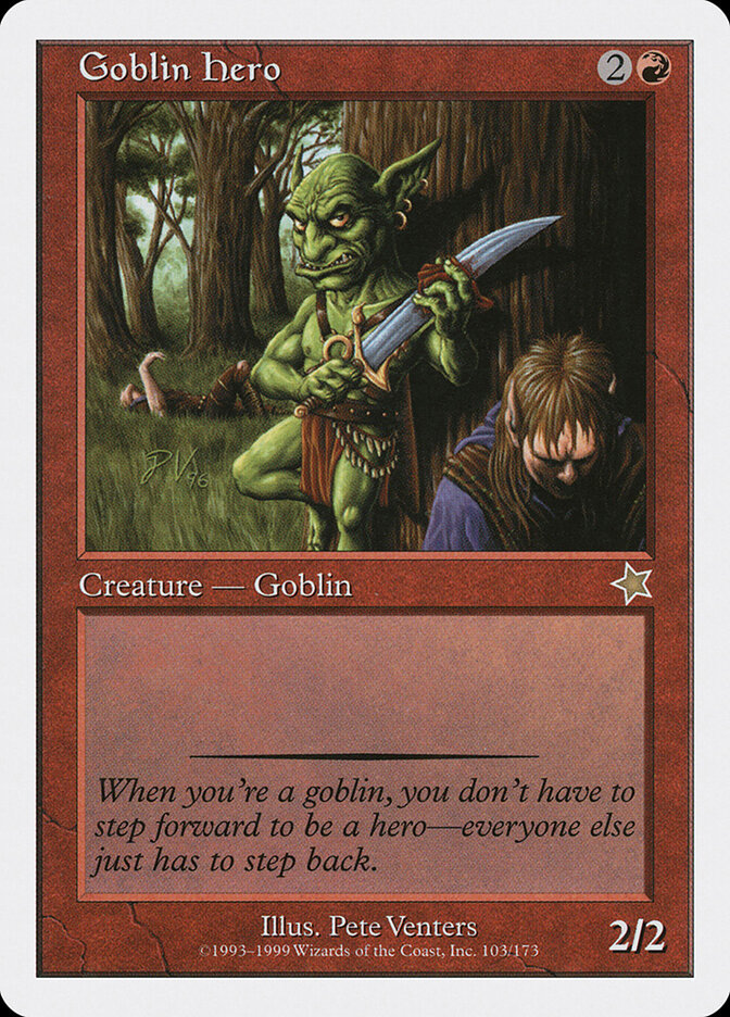 Goblin Hero, Starter 1999 · 103/173
