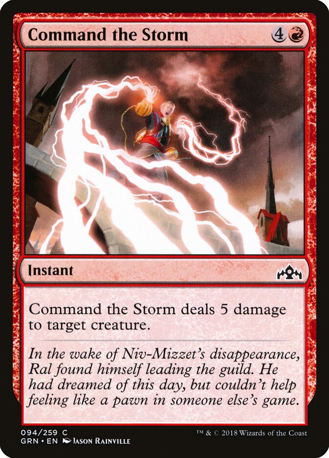 Command the Storm, Guilds of Ravnica · 094/259
