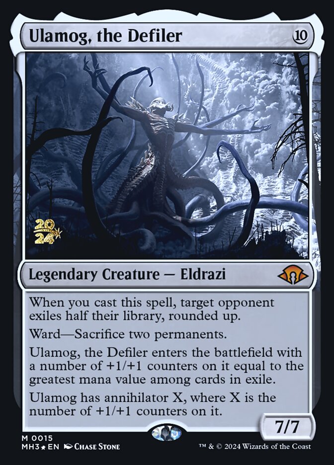 Ulamog, the Defiler, Modern Horizons 3 Promos · 0015