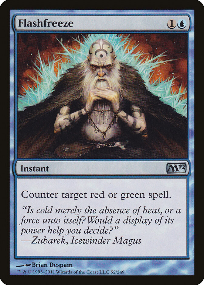 Flashfreeze, Magic 2012 · 52/249
