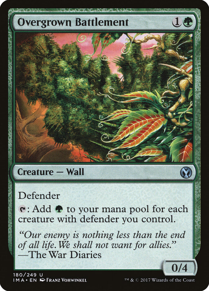 Overgrown Battlement, Iconic Masters · 180/249