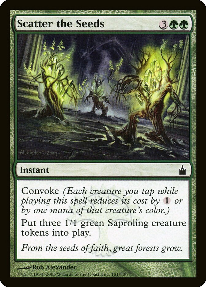 Scatter the Seeds, Ravnica: City of Guilds · 181/306