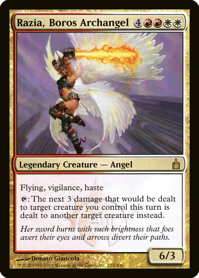 Razia, Boros Archangel, Ravnica: City of Guilds · 223/306