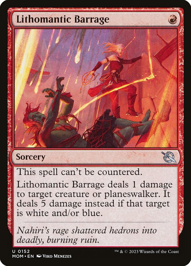 Lithomantic Barrage, March of the Machine · 0152