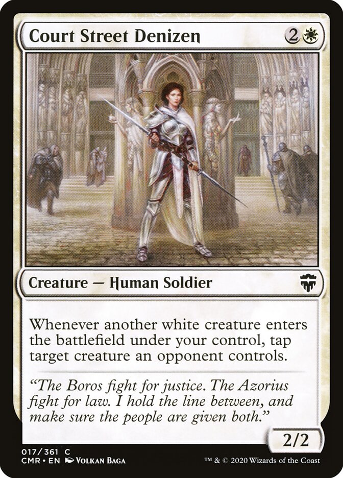 Court Street Denizen, Commander Legends · 017/361
