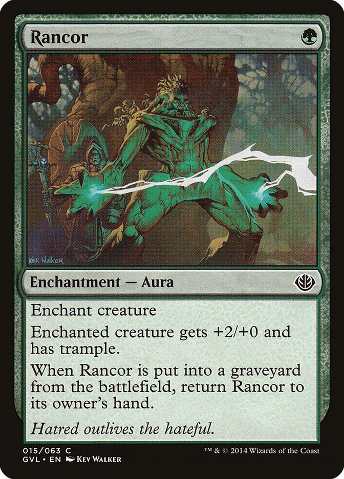 Rancor, Duel Decks Anthology: Garruk vs. Liliana · 015/063