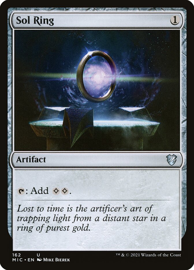 Sol Ring, Midnight Hunt Commander · 162