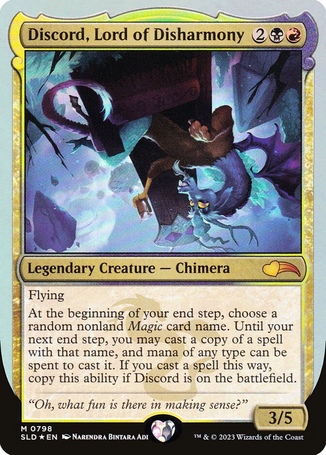 Discord, Lord of Disharmony, Secret Lair Drop · 798