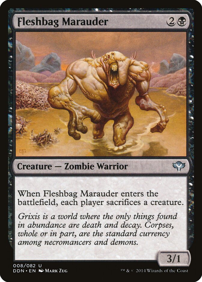 Fleshbag Marauder, Duel Decks: Speed vs. Cunning · 008/082