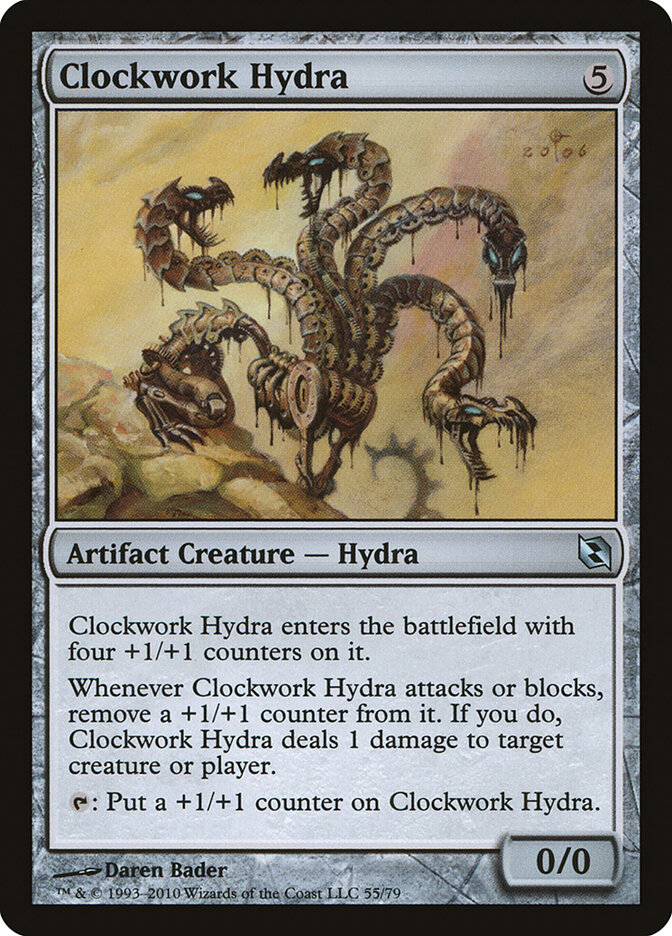 Clockwork Hydra, Duel Decks: Elspeth vs. Tezzeret · 55/79