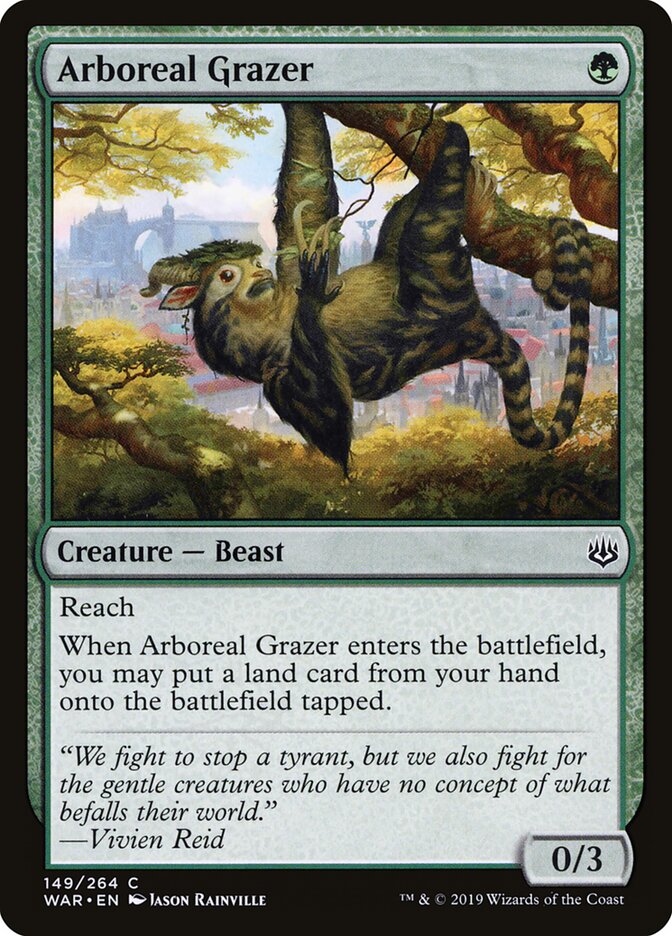 Arboreal Grazer, War of the Spark · 149/264