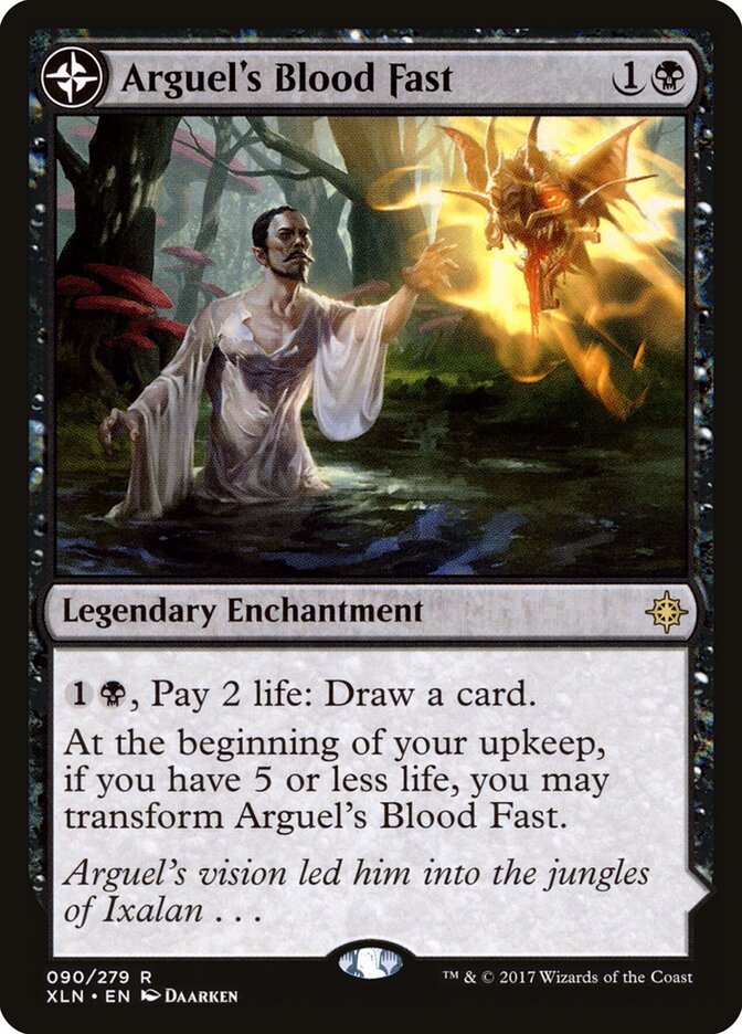 Arguel's Blood Fast // Temple of Aclazotz, Ixalan · 090/279